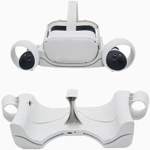 Base de carga para Oculus Quest 2, soporte de carga de pared para Oculus Quest 2 con indicador LED en el puerto de carga.