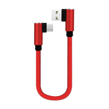 3a25cm USB na typ C krátký nabíjecí kabel Elbow90Cable Micro C USB Degree USB F5c9 rychlé nabíjení