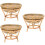 Bamboo Fruit Basket 17x17x13cm 1