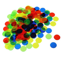 100 buc jetoane de Bingo, numărătoare, consumabile de Bingo, contor, culori mixte