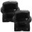 D-Hole Rotary Speed Switch for Fan Heater, Black, 2 Pack 1