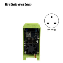 For Bitaxe Gamma601 Bitcoins 1.2TH/S Solo Miner BM1370 Asic Chip 2.4G WiFi Open System 18W BTC Lottery Crypto Miner UK Plug
