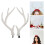 5Paires Bois De Cerf Blancs En Décorations Noël 11
