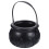 Panier à goûter LEDMOMO Witch Pot en plastique noir (1 pièce) 1