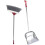 2Sets Indoor Dustpan and Broom Set Flexible Bristles for Home Use 3