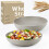 Wheat Straw Salad Bowl 10 inch 65 oz 2 Pack 1
