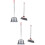 2Sets Indoor Dustpan and Broom Set Flexible Bristles for Home Use 9