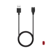 Cablu de încărcare compatibil cu Garmin Approach S10/S12/S40-S70/X10/G12, cablu de încărcare USB cu dop anti-praf roșu (pachet de 2)