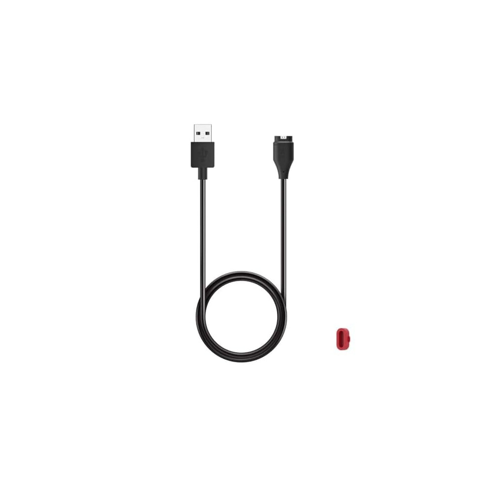 Garmin Watch Charger Cable With Dust Plug (2-Pack) Red 9032631843146