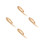 40Pcs Bamboo Strips Beige for DIY Weaving and Decoration 4