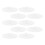 20Pcs White Plastic Fermenting Jar Press Mesh Plate for Pickle Jars 2