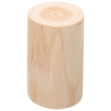 FRCOLOR Kerzenständer aus Holzstumpf, Kerzenhalter aus Holzstapel, Fotorequisite