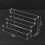 Acrylic Display Stand 1-4 Layers Transparent Trapezoidal 1