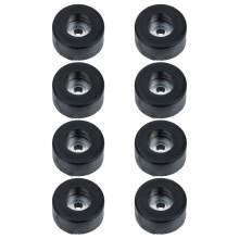 Patins de pointes en caoutchouc pour haut-parleurs – 8 pièces, 3,8 x 3,8 x 2 cm