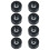 Rubber Speaker Spike Pads – 8 pcs, 3.8 x 3.8 x 2 cm 1