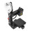 For EasyThreed 3D Printer Entry Level Compatible with PLA TPU 1.75mm Filament Include Power Adaptor EU Plug Black 1