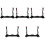 5Pcs Black Wooden Sword Display Storage Racks for Collection 3