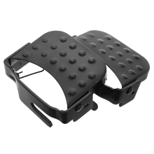 2pcs Folding Bike Pedals & Rear Foot Pegs for MTB, E-Bikes, Motorcycles – Compatible with City Commutes & Long Rides