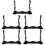 5Pcs Black Wooden Sword Display Storage Racks for Collection 6