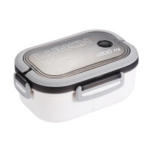 Boîte à bento double couche, boîte à lunch micro-ondable pour employés de bureau, boîte de rangement alimentaire multifonctionnelle