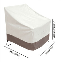 2-delige set Adirondack stoelhoezen 31x33x36 inch Beige420D
