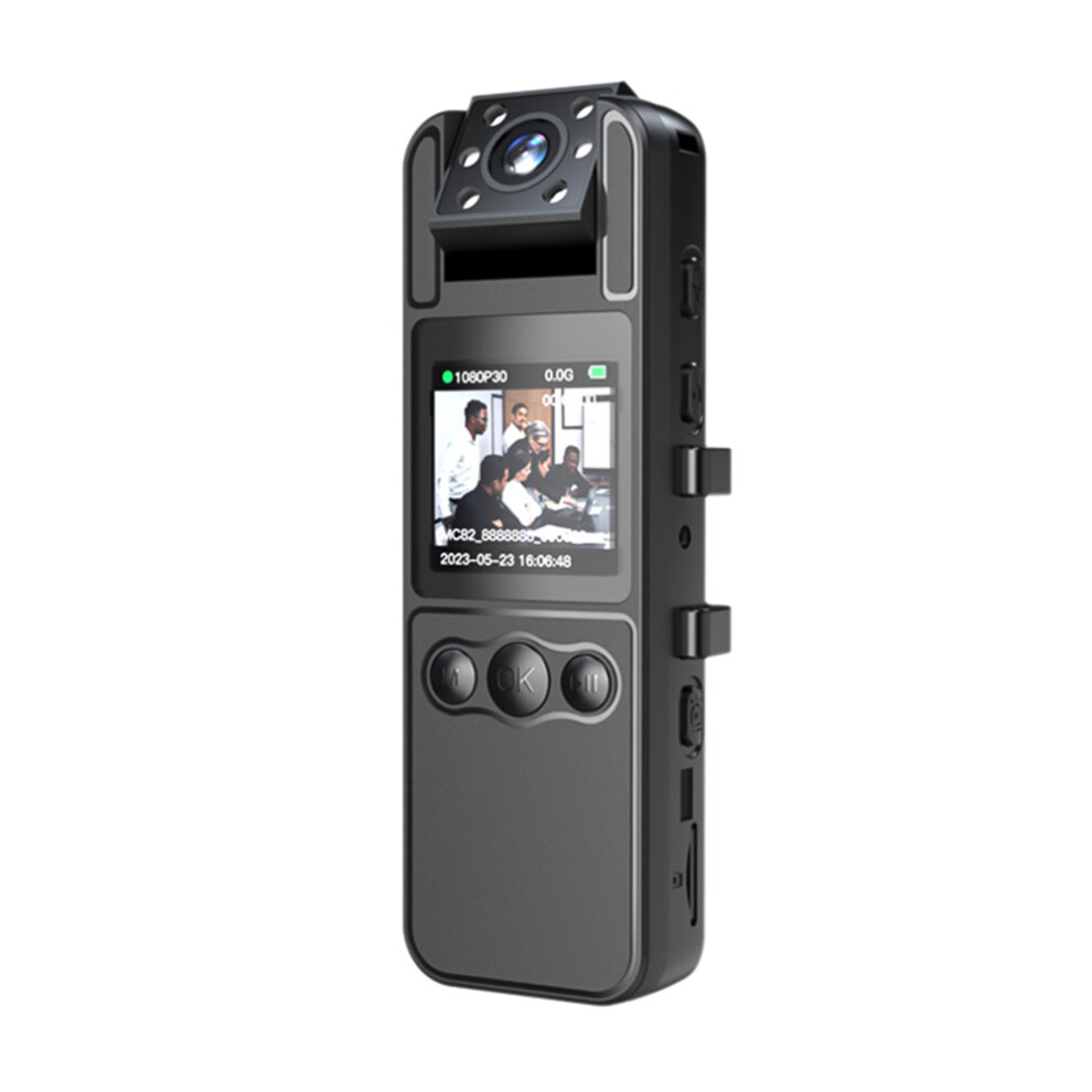 1080P Body Camera 120 Rotatable Lens 256Gb Night Vision 9371385738507