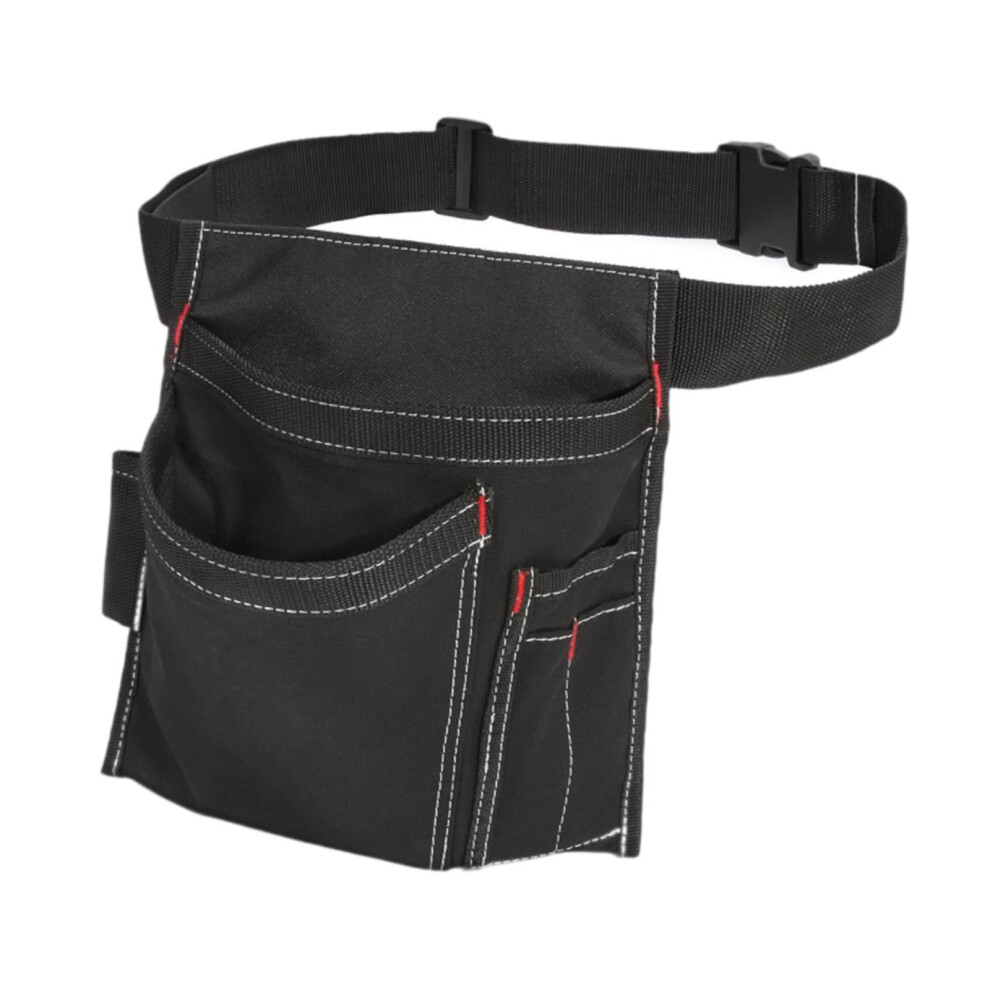 Tool Apron Belt Waist Adjustable For Construction Workers Farmers Carpenters Black 9558633893267