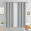 Blackout Curtains 52" W x 84" L, Light Grey, 2 Panels 1