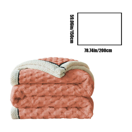 Εξαιρετικά χοντρή κουβέρτα από φανέλα fleece - Διπλής στρώσης ζεστή και άνετη 2