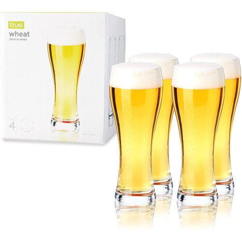Vehnäolutlasit23oz 4 kpl:n settiKirkasta lasia