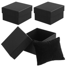 Lot de 3 coffrets cadeaux pour montres individuelles, bracelets et joncs, pour hommes et femmes.