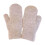 Women's Polyester Winter Mittens – Knitted, Warm, One Size 1