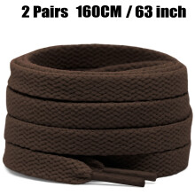 2 paires de lacets plats de 0,31 pouce de large pour baskets, lacets pour chaussures de sport et de course