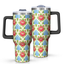 Pioneer Flower Floral Tumbler 115 ml isolerad