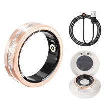 Intelligente Impermeabile IP68 per Uomo e Donna, Monitoraggio Della Frequenza Cardiaca e del Sonno, Elegante Accessorio Sportivo, Diametro