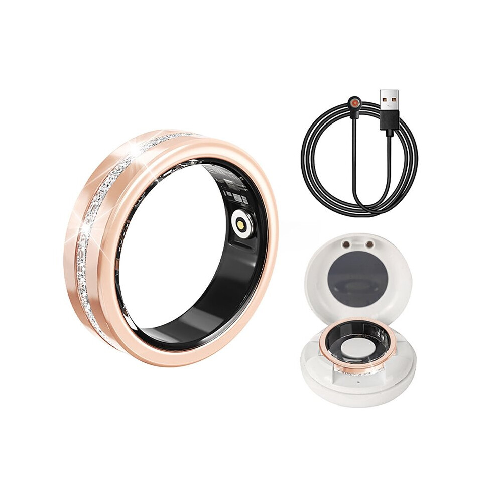 Ip68 Waterproof Ring For Men & Women Heart Rate & Sleep Monitoring Stylish Sports Accessory Inner Diameter 18.1Mm 4711062073043