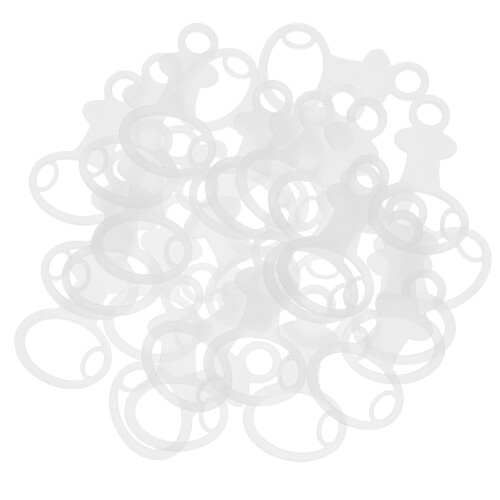 60Pièces Porte- Fil Broderie Transparent Stable 1