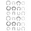 24Pcs Nose Rings Assorted Color Nose Decoration Set 6