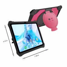 HD 7-inch Android-tablet met IPS-scherm, hoge resolutie, wifi, Bluetooth, spraakoproepen, games, video, leerfunctie, lange batterijduur, paars