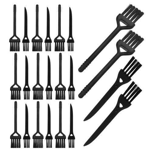 200Pcs Mini Computer Keyboard Cleaning Brush with ABS Nylon Bristles 1