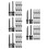 200Pcs Mini Computer Keyboard Cleaning Brush with ABS Nylon Bristles 7