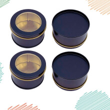 Boscaí Stórála FRCOLOR4Pcs le Cláir Coimeádán Aerdhíonach Dubh