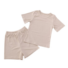 Baby Boys Girls Pajama Set Kids Toddler Basic Cotton Sleepwear Pjs for Daily