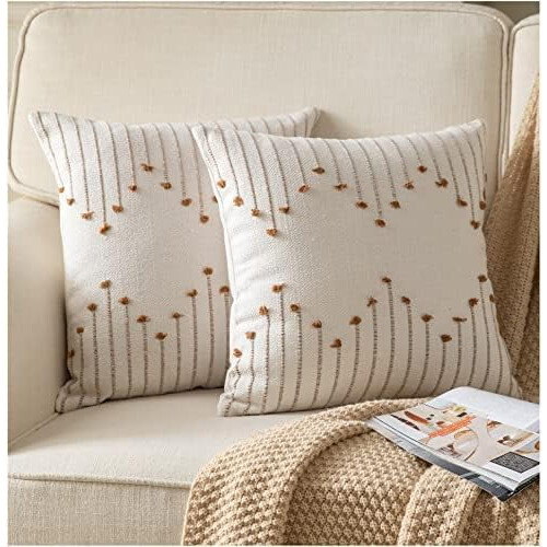 Fodere per cuscini in cotone 12x20, set da 2