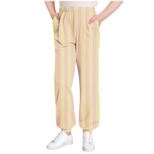 Kids Plaid Jogger Pants, Elastic Waist & Cuffed Ankles, Pockets, Fall/Winter Home Wear for Boys & Girls 3-15Y (Beige#1, 3-4Y)