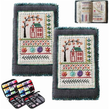 Stickbuch mit 106 Stichen und Werkzeugen (2er-Pack)
