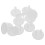 36Pièces Protège Prises 2 Broches Transparents, Bébé ABS 3