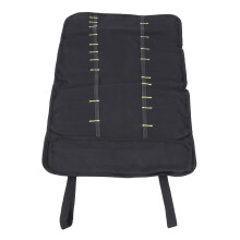 Roll-Up-Werkzeugtasche aus Leinwand, wasserdicht, 22 Taschen
