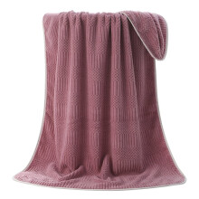 Serviettes de bain extra-larges EIMELI pour grandes tailles – Velours corail en microfibre, ultra-absorbantes et à séchage rapide, douces et