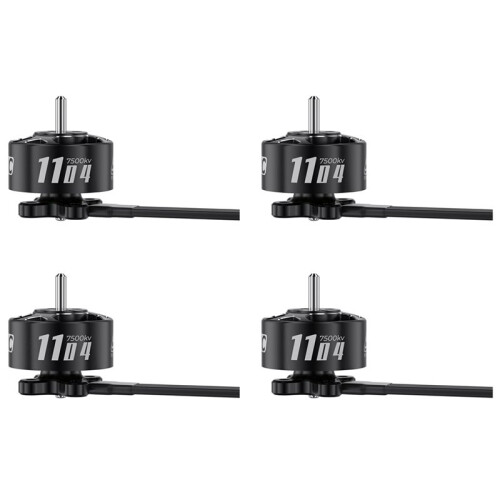 4 Peças SPEEDX2 1104 7500KV Motor Brushless 2-3S LiPo para Drone de Corrida FPV RC de 1,6 A 2,2 Polegadas e Acessórios para Multicópteros 1